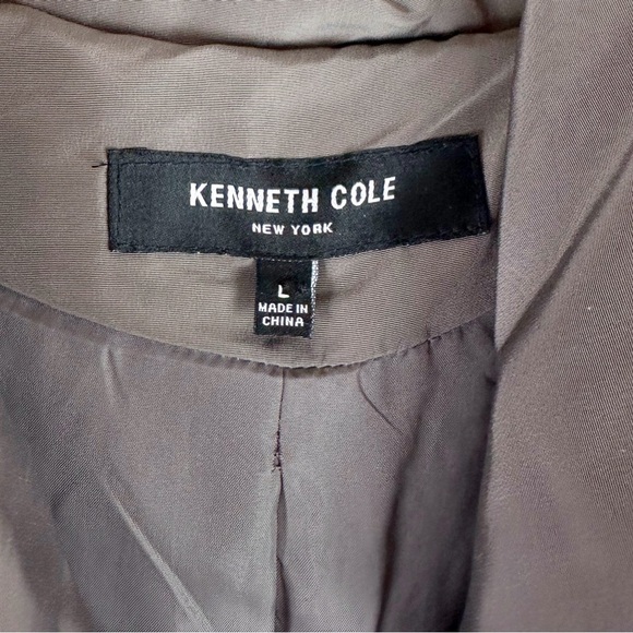 Kenneth Cole Knee Length Quilted Down Puffer Coat - Picture 7 of 10